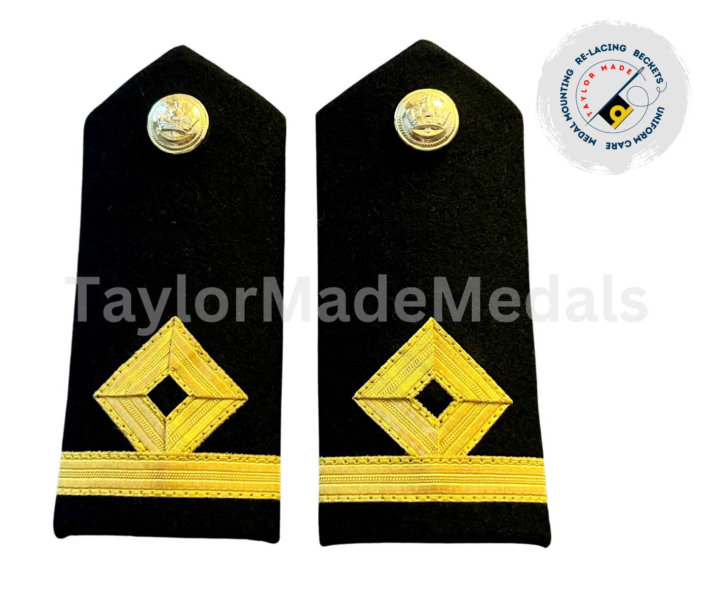 MN 3rd Officer Rigid Rank Shoulder Boards