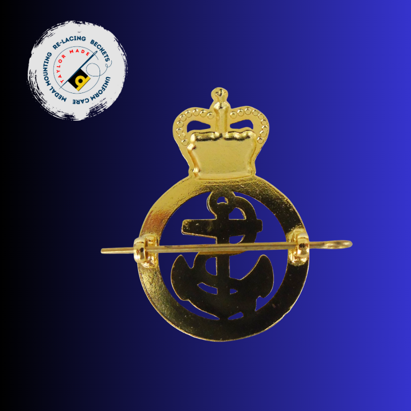 Royal Navy/SCC/VCC CFAV Petty Officer Beret Badge