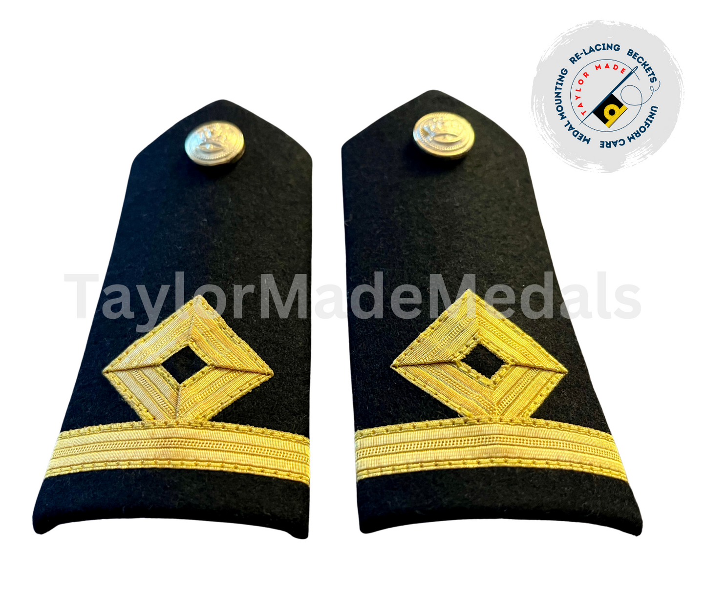 MN 3rd Officer Rigid Rank Shoulder Boards