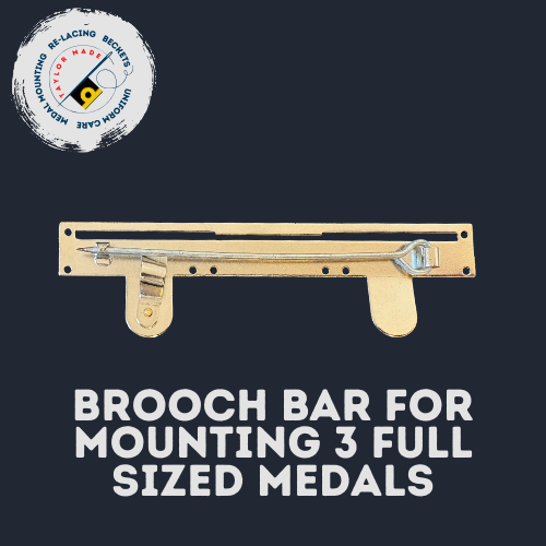 Medal Mounting Brooch Bars