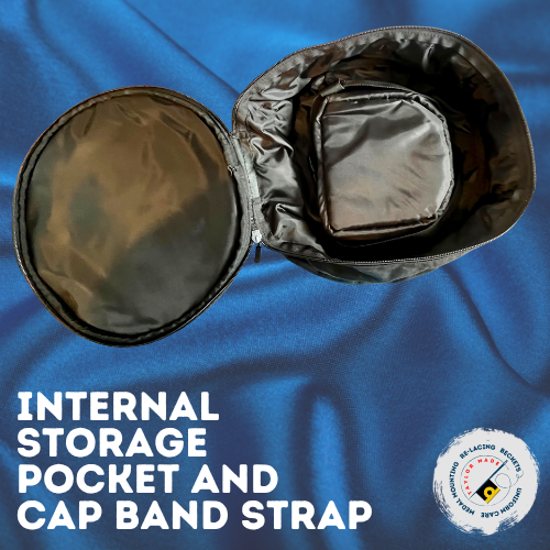 Peaked Cap Carry and Storage Bag