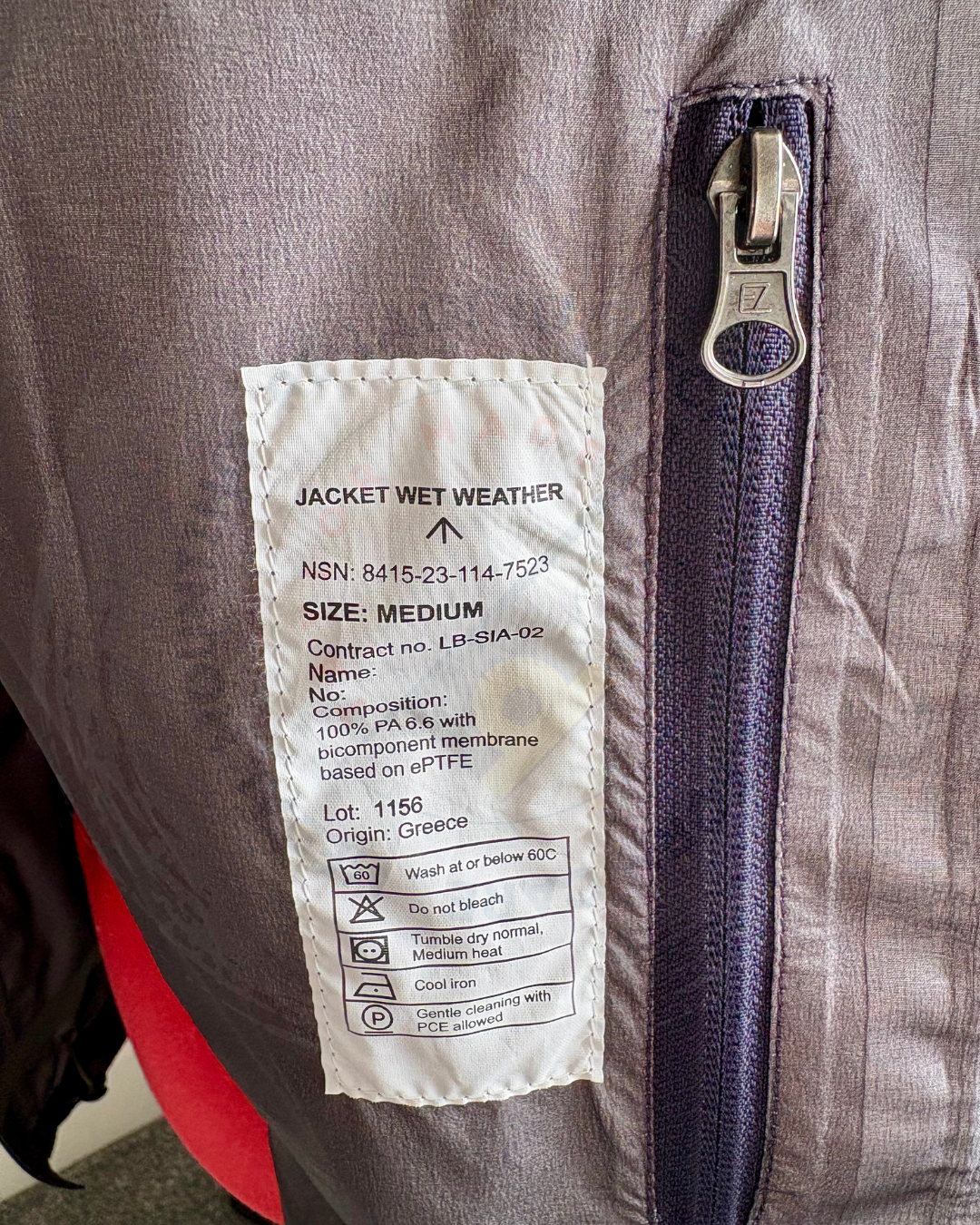 Grade 1 RN Jacket Wet Weather - Siamidis - Goretex