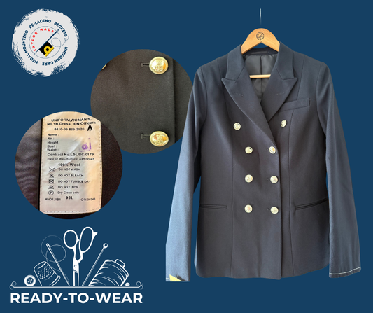 RN Female Officer Barathea No1B Suit Jacket - 96L
