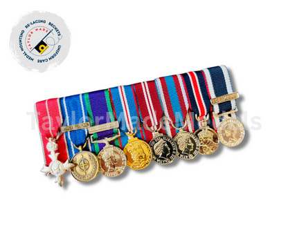 Medals - Court Mounting