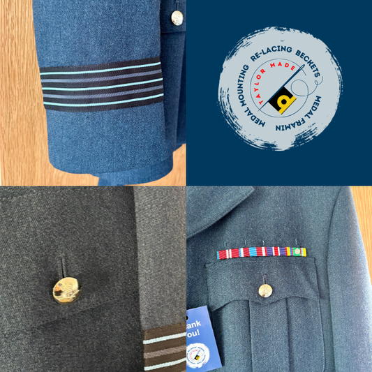 Officer Promotion Alterations and Striping Up - RAF/RAFAC