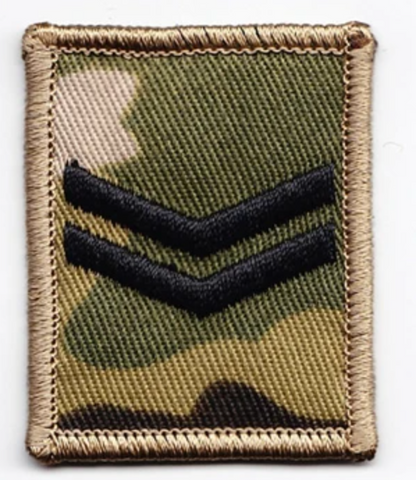 MTP Rank Patches with Velcro Backing