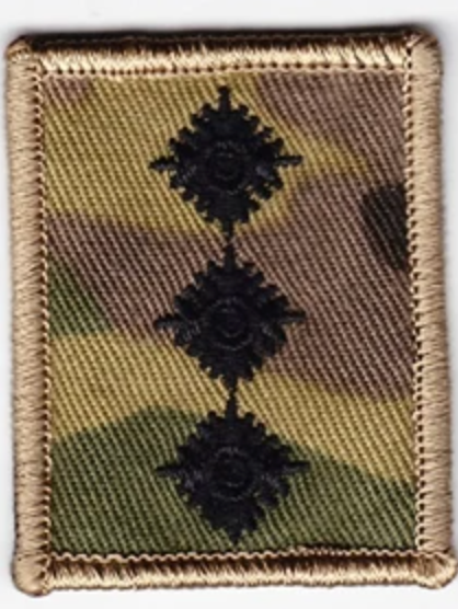 MTP Rank Patches with Velcro Backing