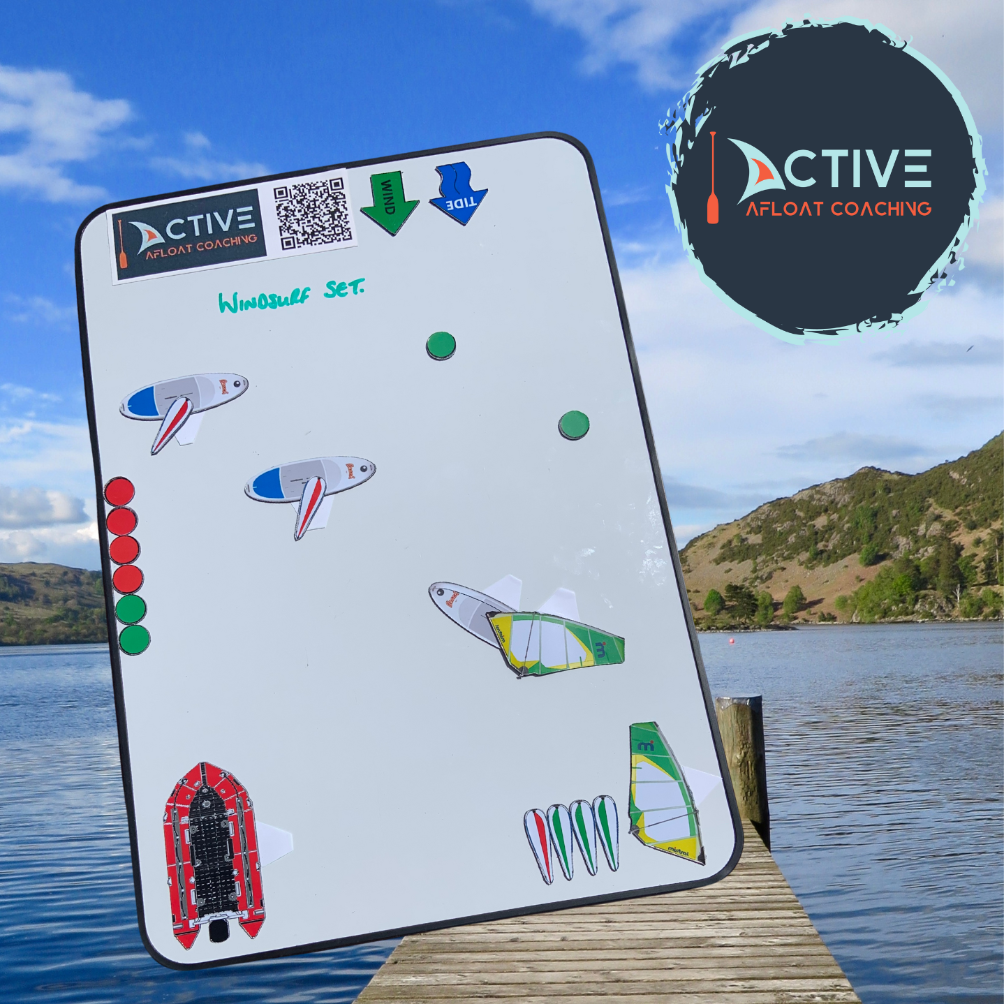 Active Afloat Windsurfing Magnetic Training Aid Set