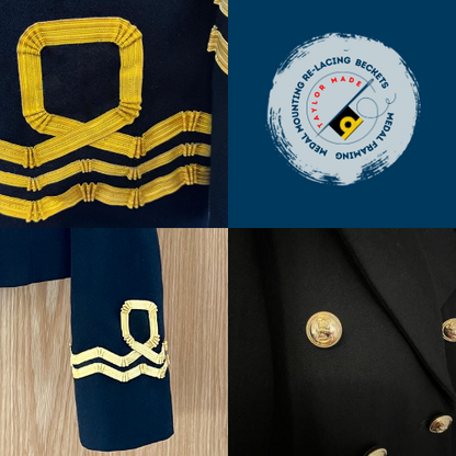 Officer Promotion Alterations and Striping Up